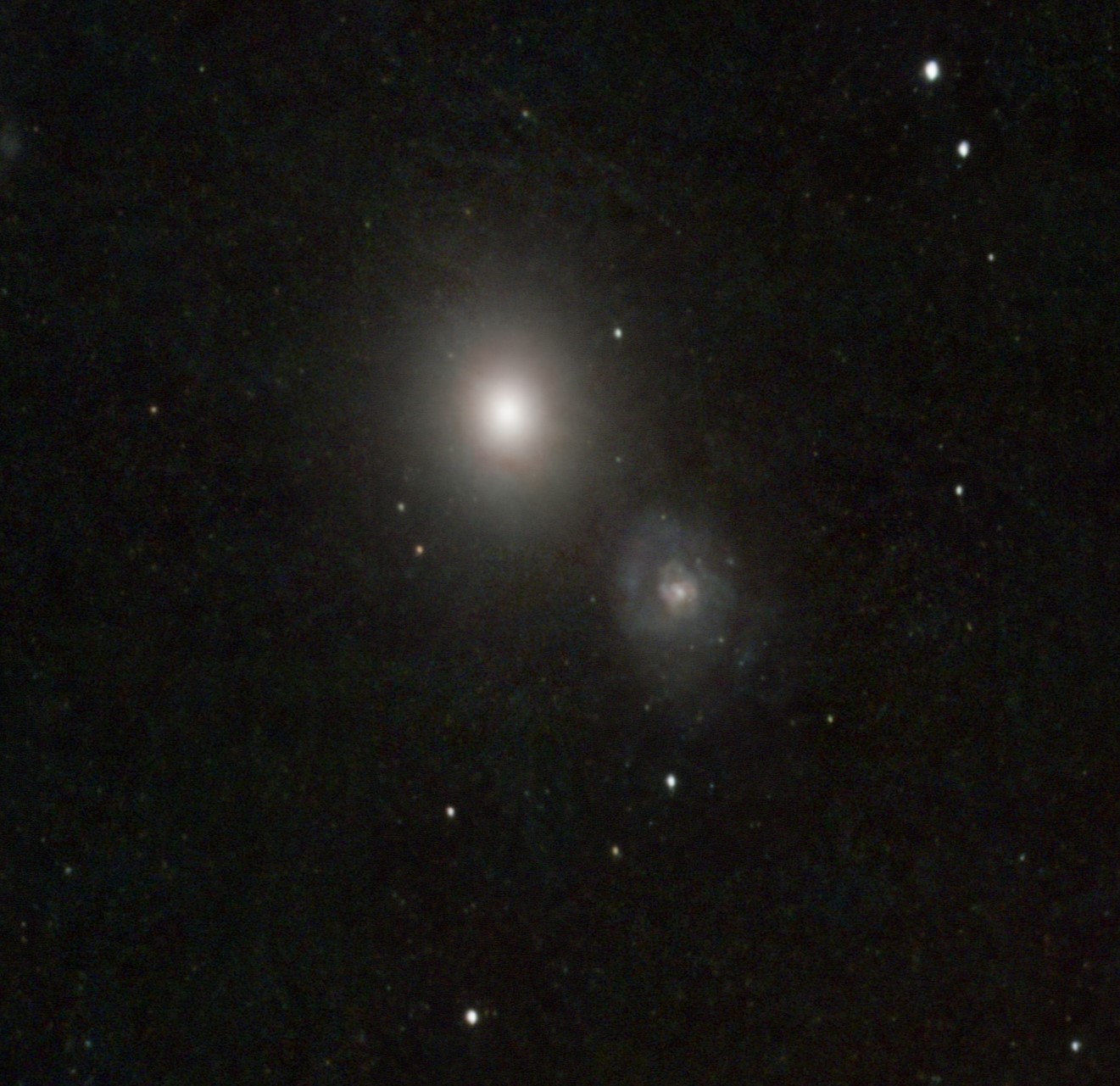 Elliptical Galaxy in Virgo